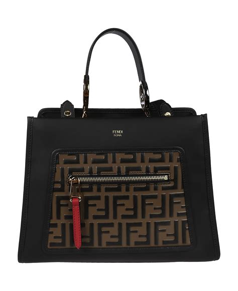 fendi large weekend tote|fendi runaway small tote.